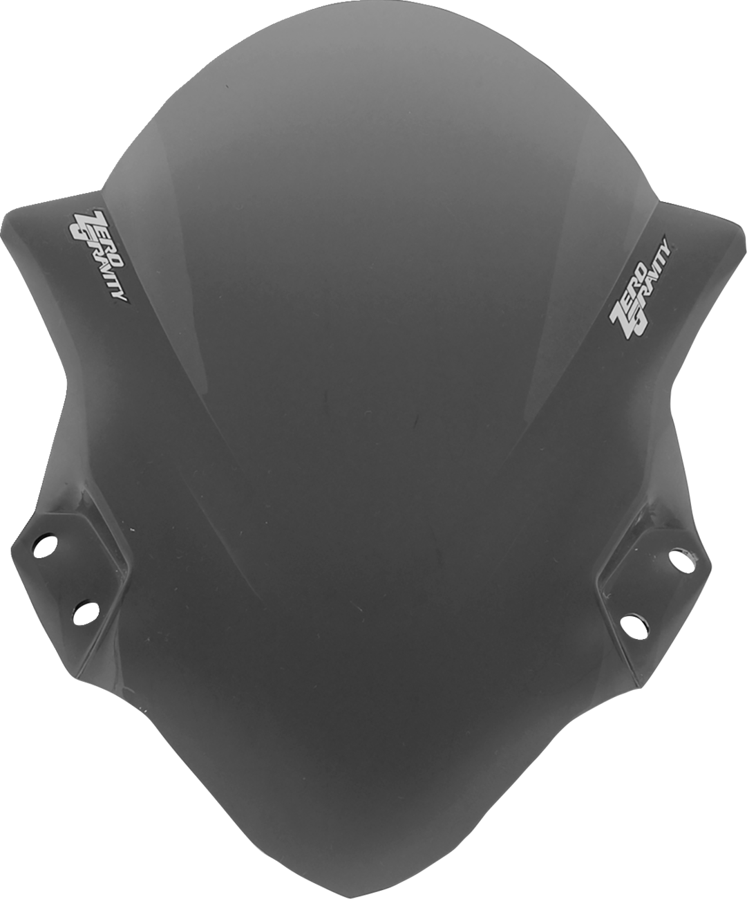 ZERO GRAVITY Double Bubble Windscreen - Light Smoke