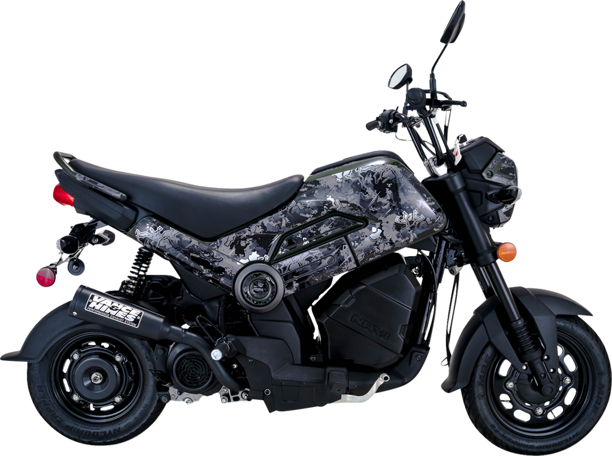 Vance & Hines HONDA 17-22 Navi Upswp Exh Black Slip-On Exhaust