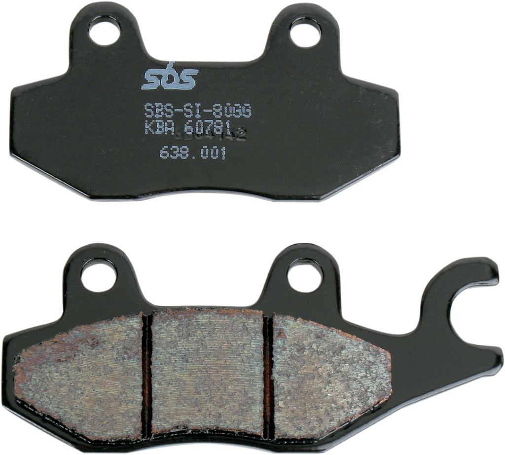 SBS LS Street Excel Sintered Rear Brake Pads