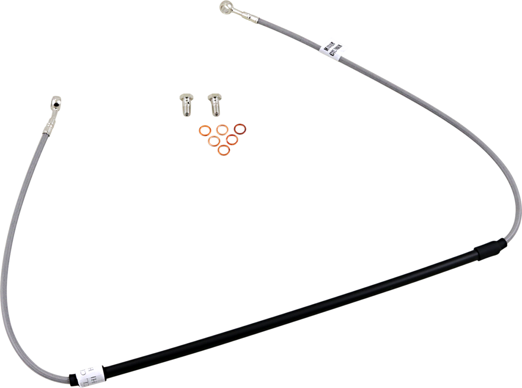 GBRAKES Complete Brake Line Kit - Brake Line Kit / Stainless Steel 1741-6096