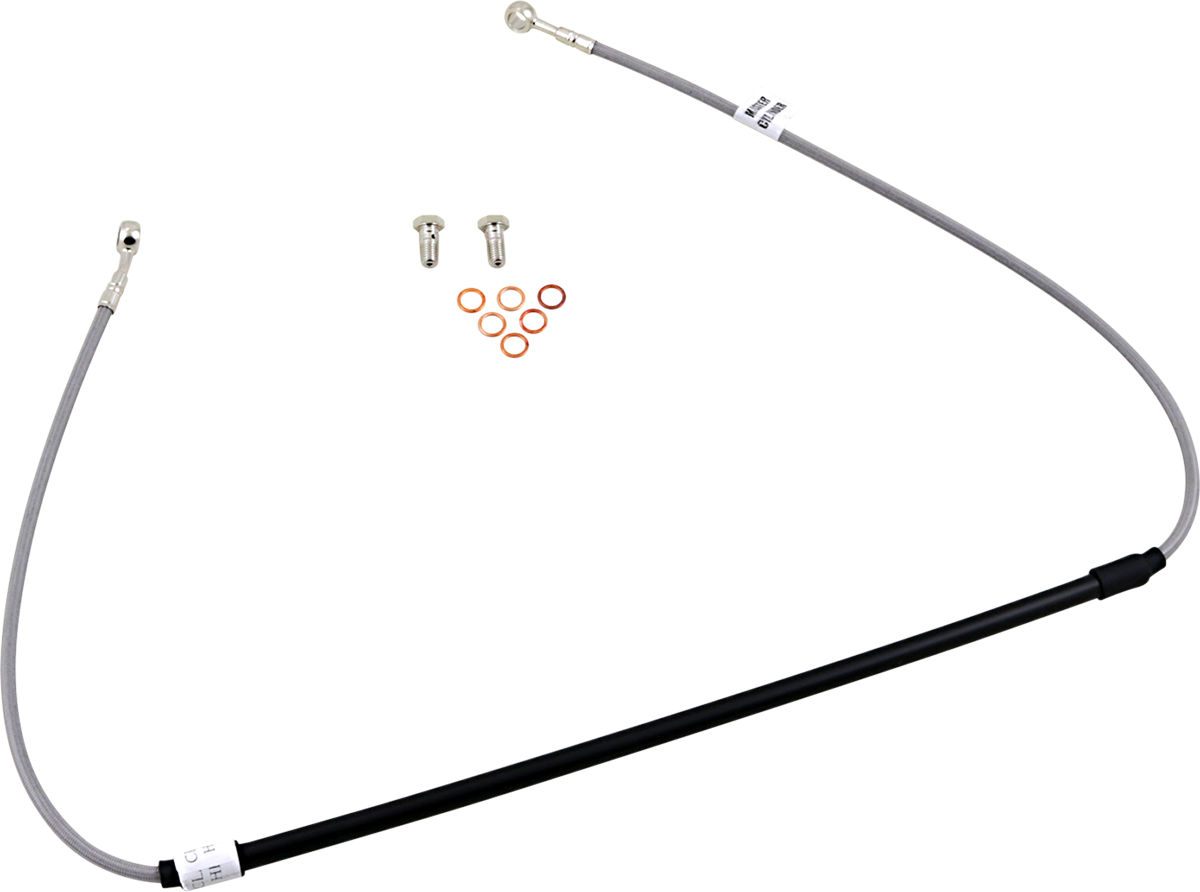 GBRAKES Complete Brake Line Kit - Brake Line Kit / Stainless Steel 1741-6096