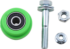 T.M. DESIGNWORKS Chain Roller - Green / Kawasaki 1231-1419