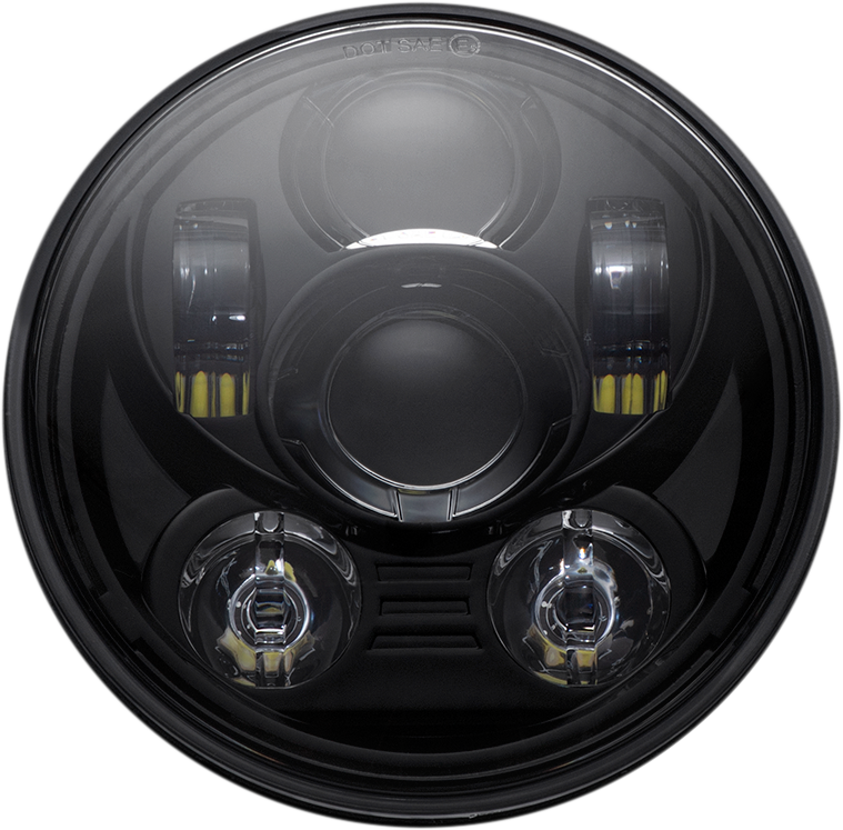 CUSTOM DYNAMICS Headlamp - 5-3/4" / LED / Black 2001-2378