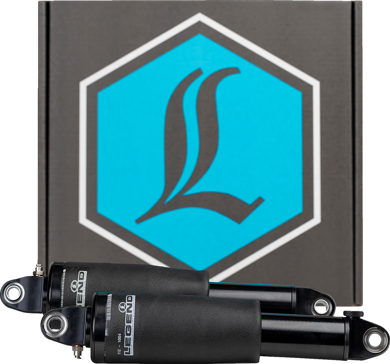 LEGEND SUSPENSION Air-A V-Rod Adjustable Air Suspension - Black / V-Rod 1311-0109