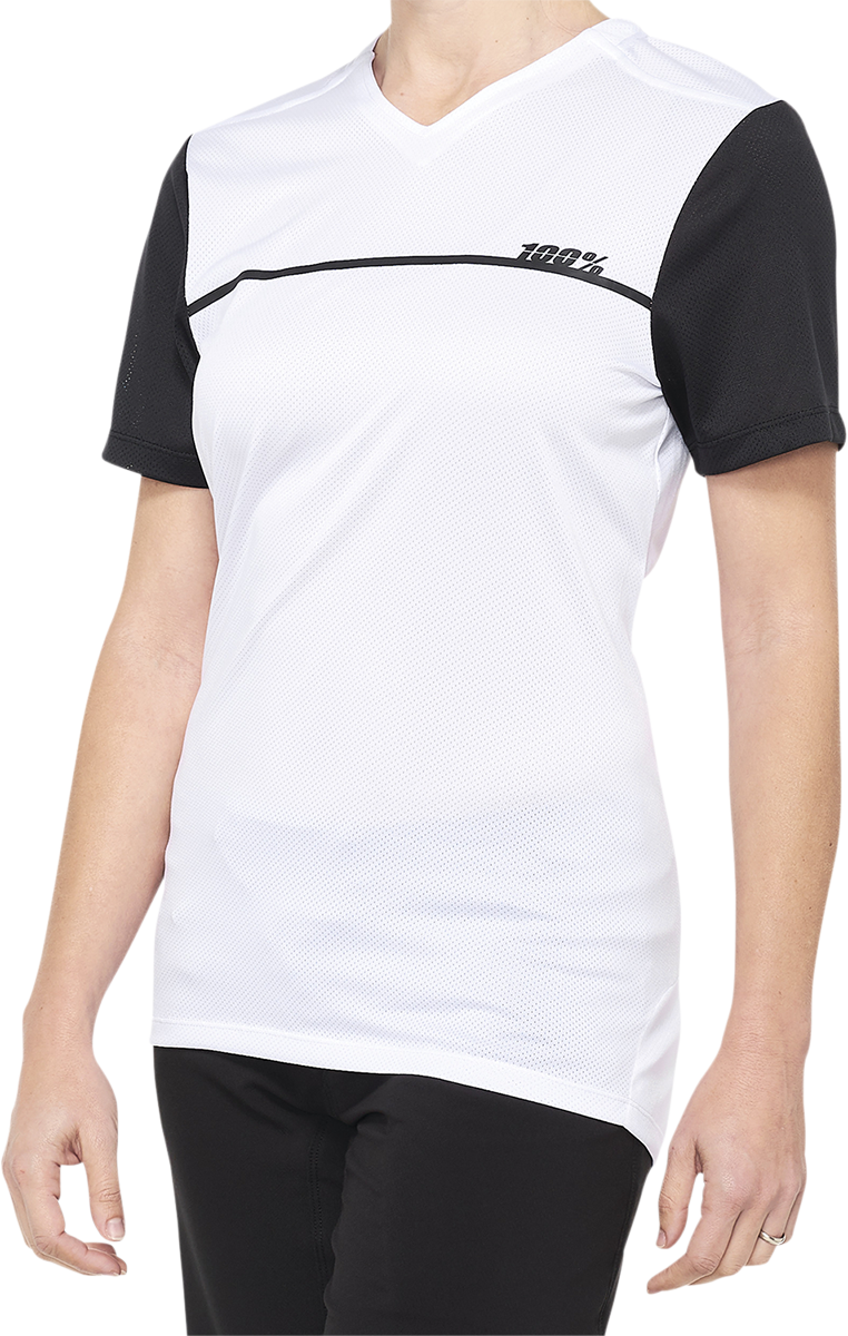 100% Shorts Women's Ridecamp Short-Sleeve Jersey