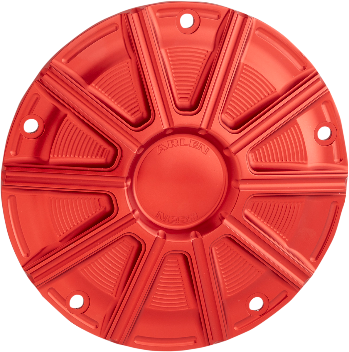 ARLEN NESS 10-Gauge Derby Cover - Red / Big Twin 1107-0657