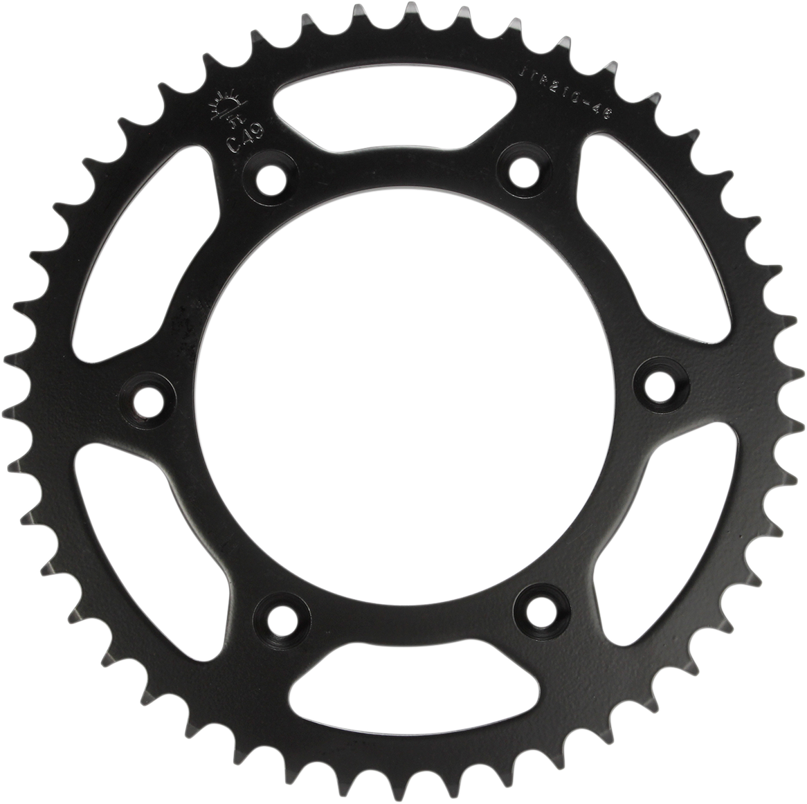 JT SPROCKETS Steel Rear Sprocket - Sprocket / Rear / Honda / 46-Tooth JTR210-46