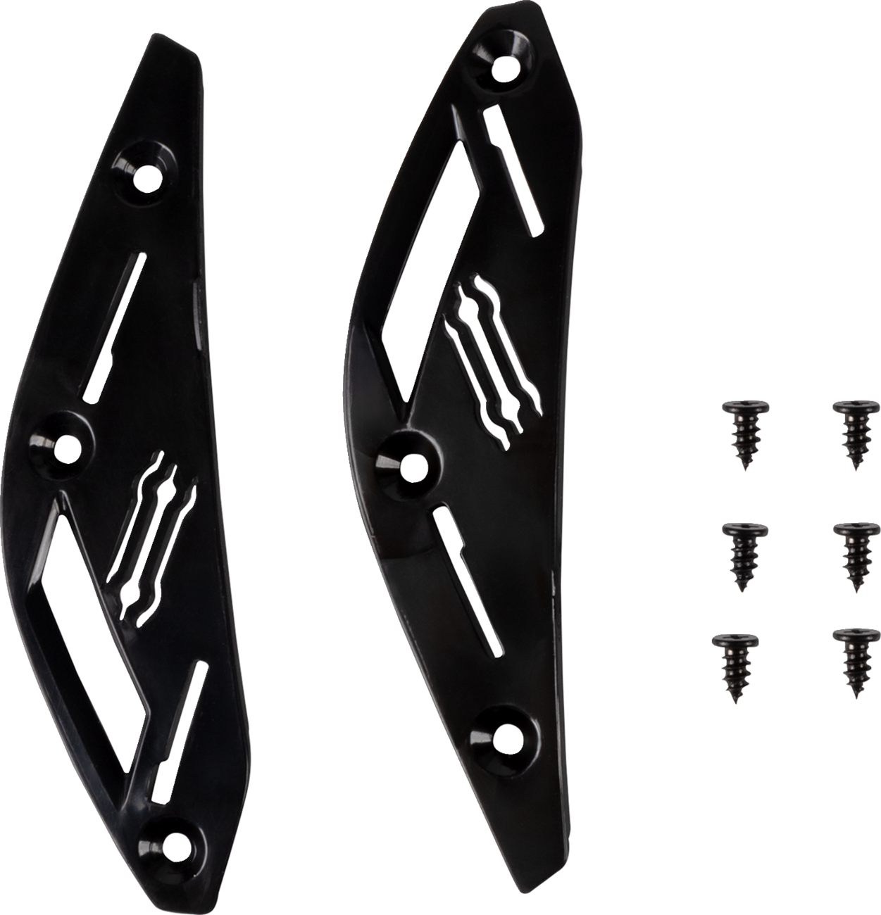 ICON Domain™ Helmet Forehead Vent Base - Domain™ Forehead Vent Base / Black 0133-1402
