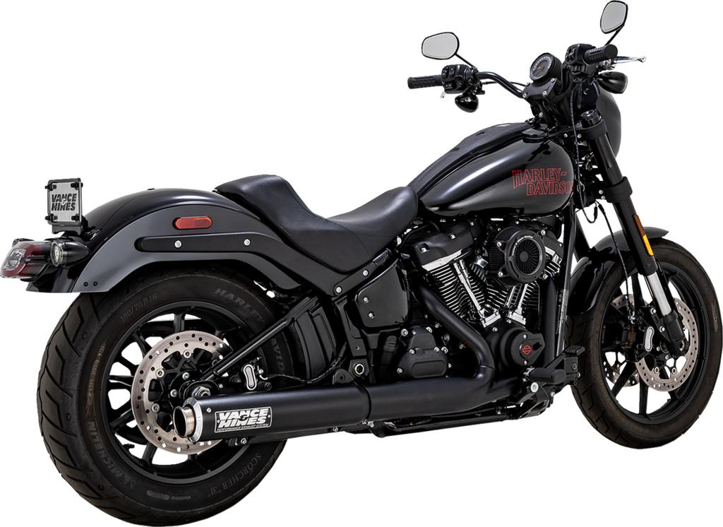 Vance & Hines 2025 Narrow Tire Softail Supersport Slip-On - Black