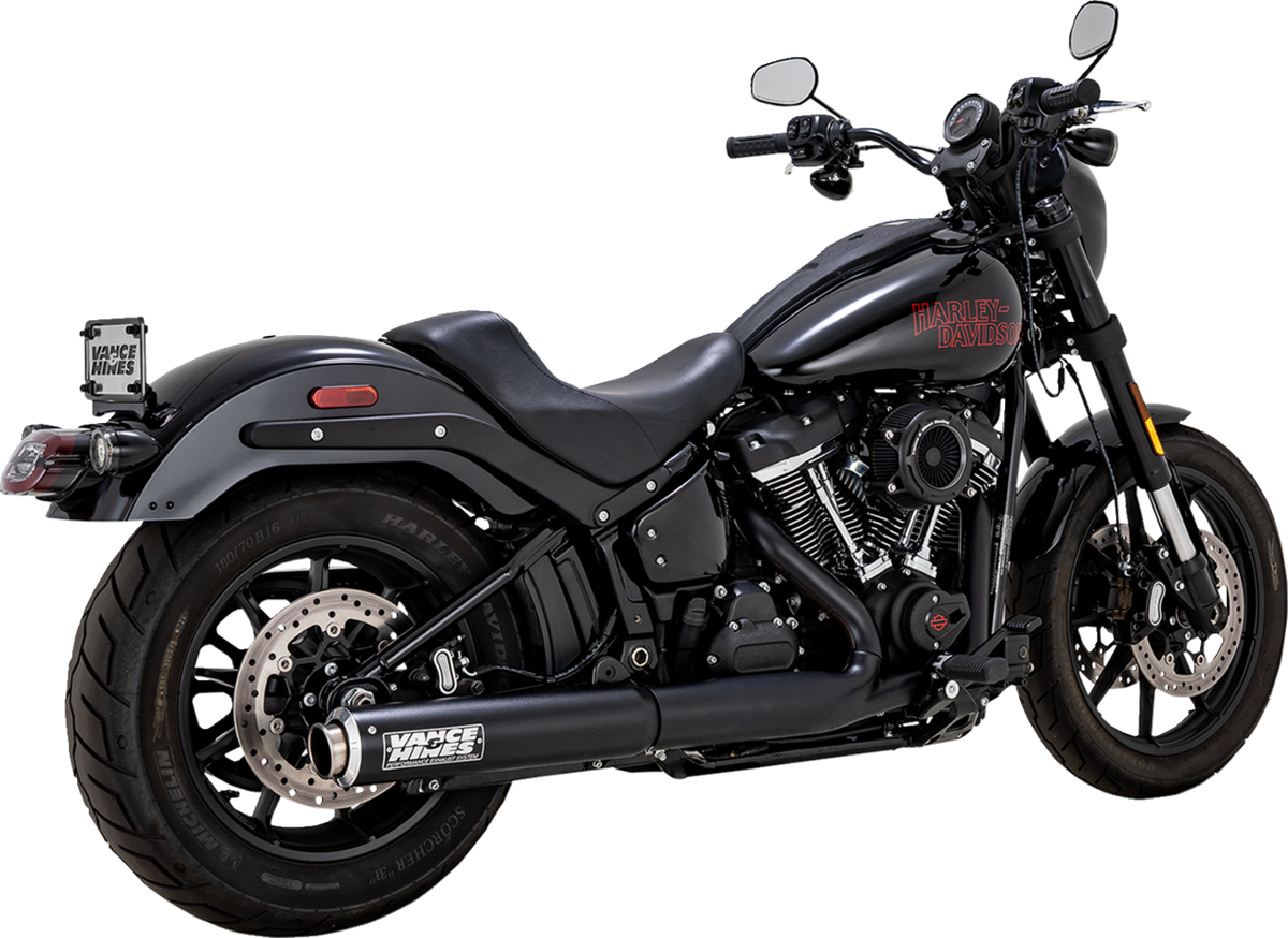 Vance & Hines 2025 Narrow Tire Softail Supersport Slip-On - Black