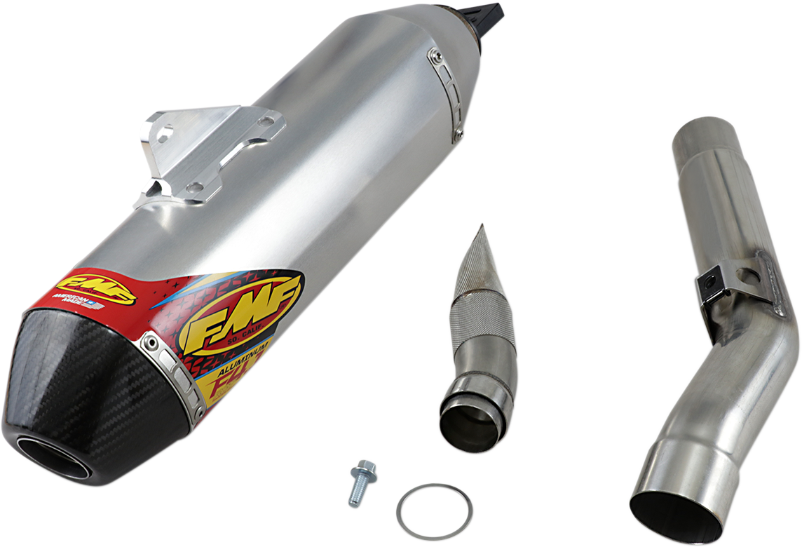 FMF Racing Kawasaki KX450F / KX450X 2024-2026 Factory 4.1 RCT Stainless SL (Slip-On) w/ Carbon End Cap 042403