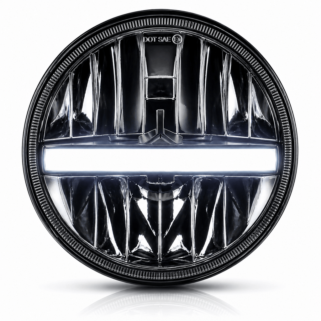 Eagle Lights 5 3/4" Complex Reflector LED Headlight for Harley-Davidson® and Indian Motorcycles