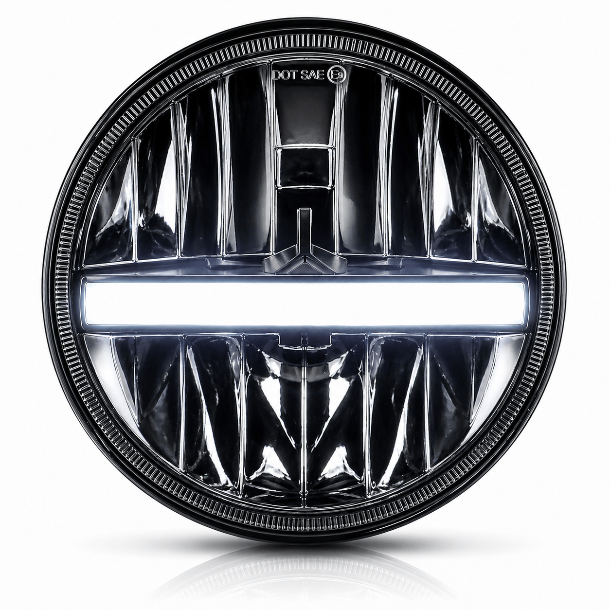 Eagle Lights 5 3/4" Complex Reflector LED Headlight for Harley-Davidson® and Indian Motorcycles
