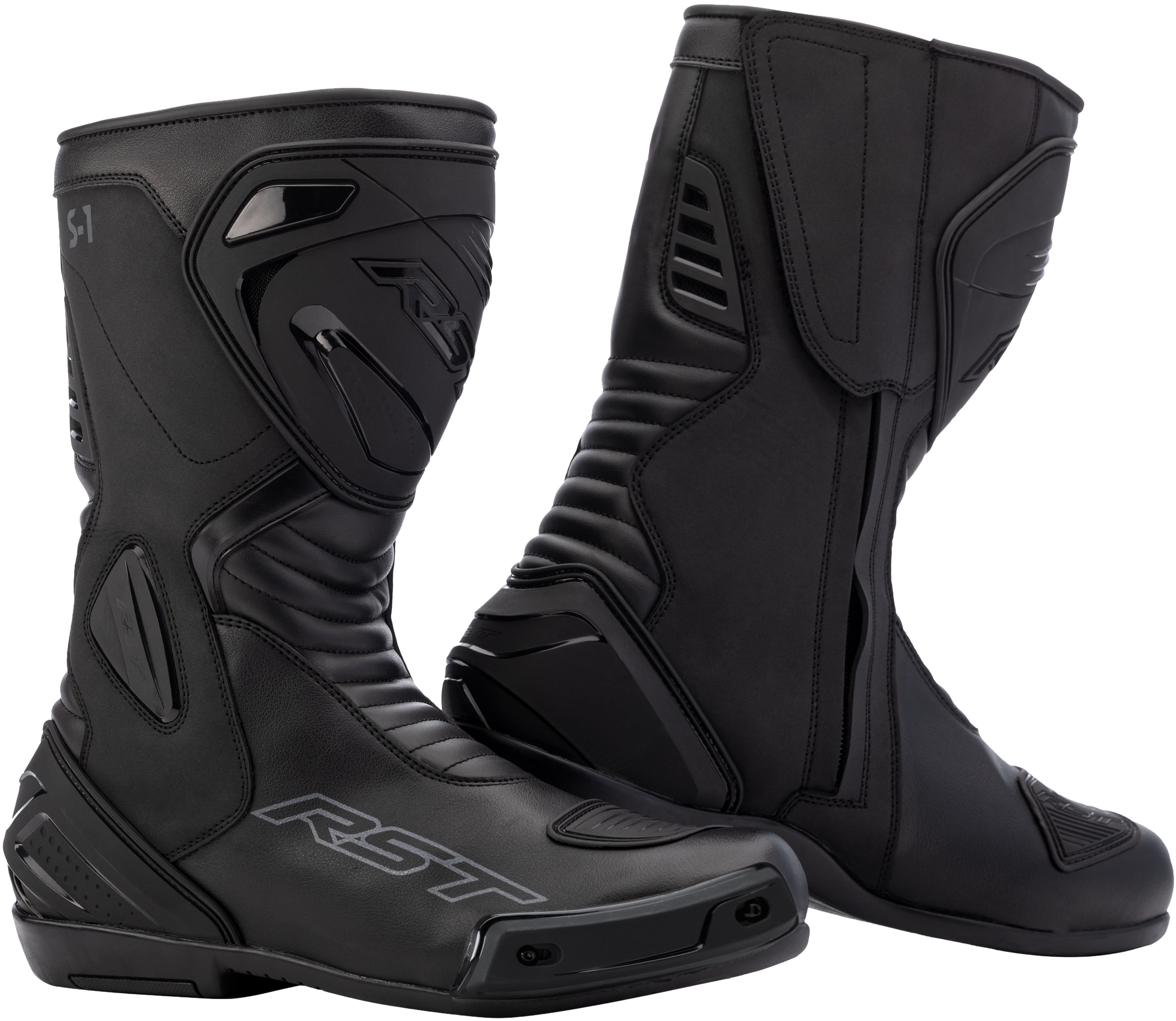 RST S-1 Men's CE Waterproof Boot - Black / Black - View 1