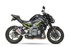 Yoshimura Z900 17-24 AT2 Stainless Slip-On Exhaust, w/ Stainless Muffler