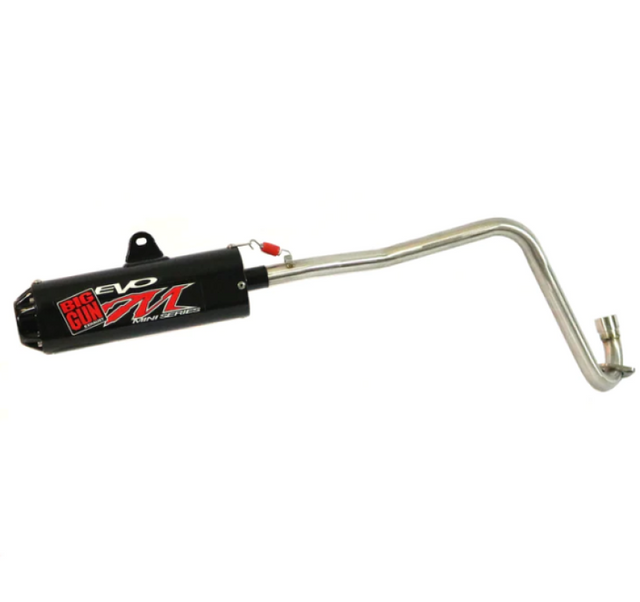 10-1713-BK Big Gun 97-12 Honda XR/CRF 70 Evo M Series Black Out Full System Exhaust