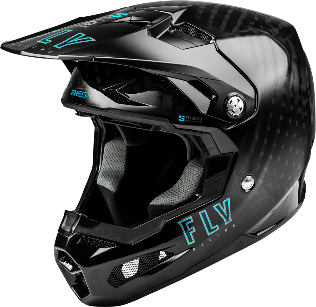 FLY Racing Formula S Carbon Helmet - Black - View 1