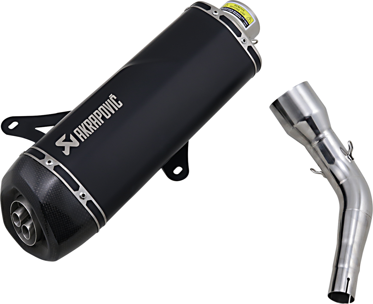 AKRAPOVIC Stainless Steel Slip-On Line Scooter Muffler