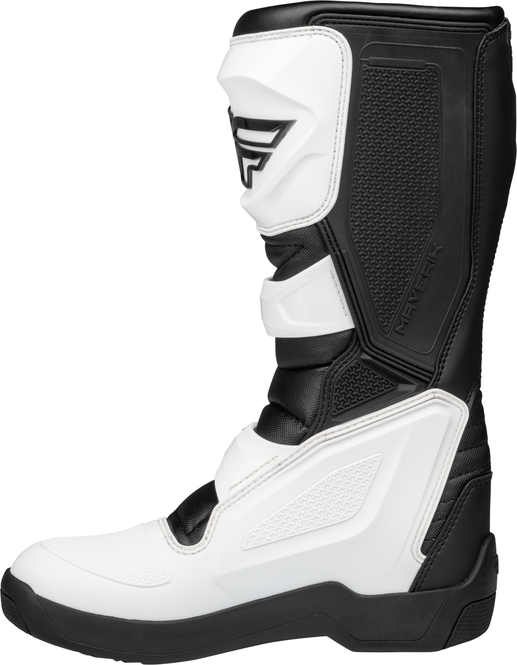 FLY Racing Maverik LT Boot (2025) - White / Black - View 12
