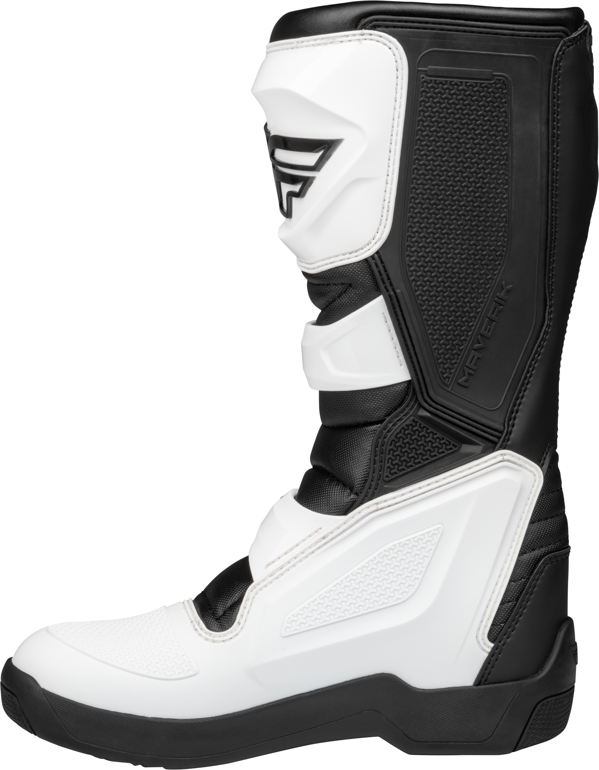 FLY Racing Maverik LT Boot (2025) - White / Black - View 12
