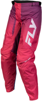 FLY Racing Women's F-16 Lift Pants (2027) - Pink / Purple / White - View 15