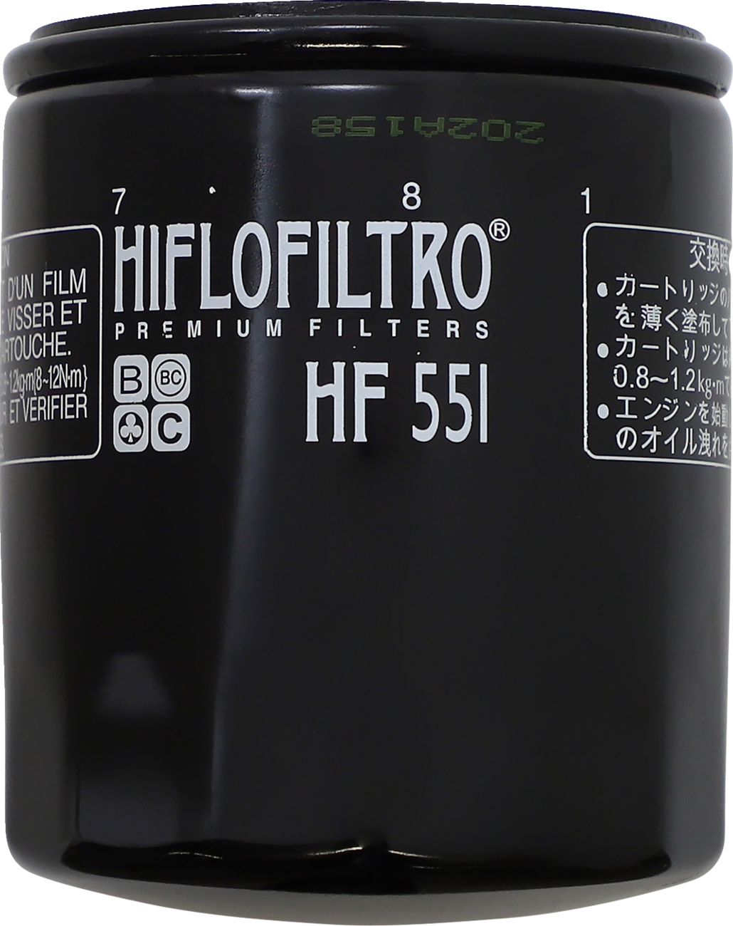 HIFLOFILTRO Oil Filter — Spin-On