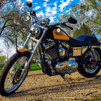 Eagle Lights HALOS 2" Front and Rear LED Turn Signals for Harley-Davidson® Motorcycles - Front (1157) / Rear (1156)