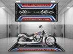 MPM Motorcycle Mat for Cruiser Motorcycle "Glide Beyond The Horizon" - MM4286