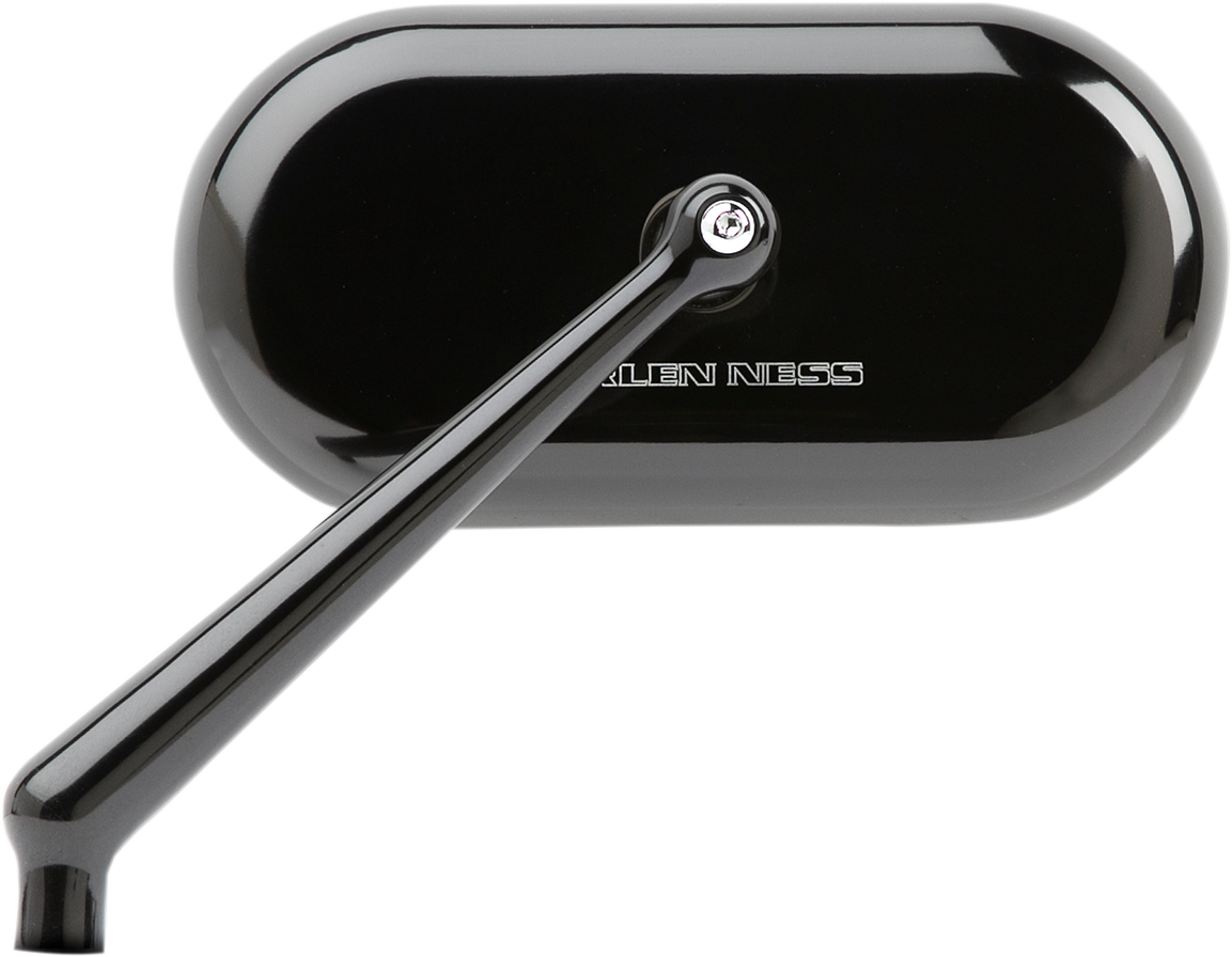 ARLEN NESS Mirror - Side View / Oval / Black / Left 0640-1332