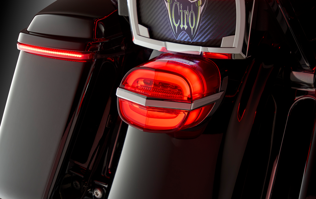 CIRO Taillight - Smoke Lens / without License Plate Light 2010-1506