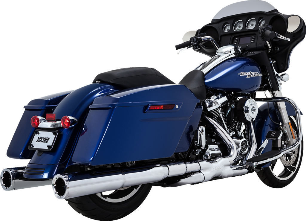 Vance & Hines Power Duals Head Pipe - Chrome