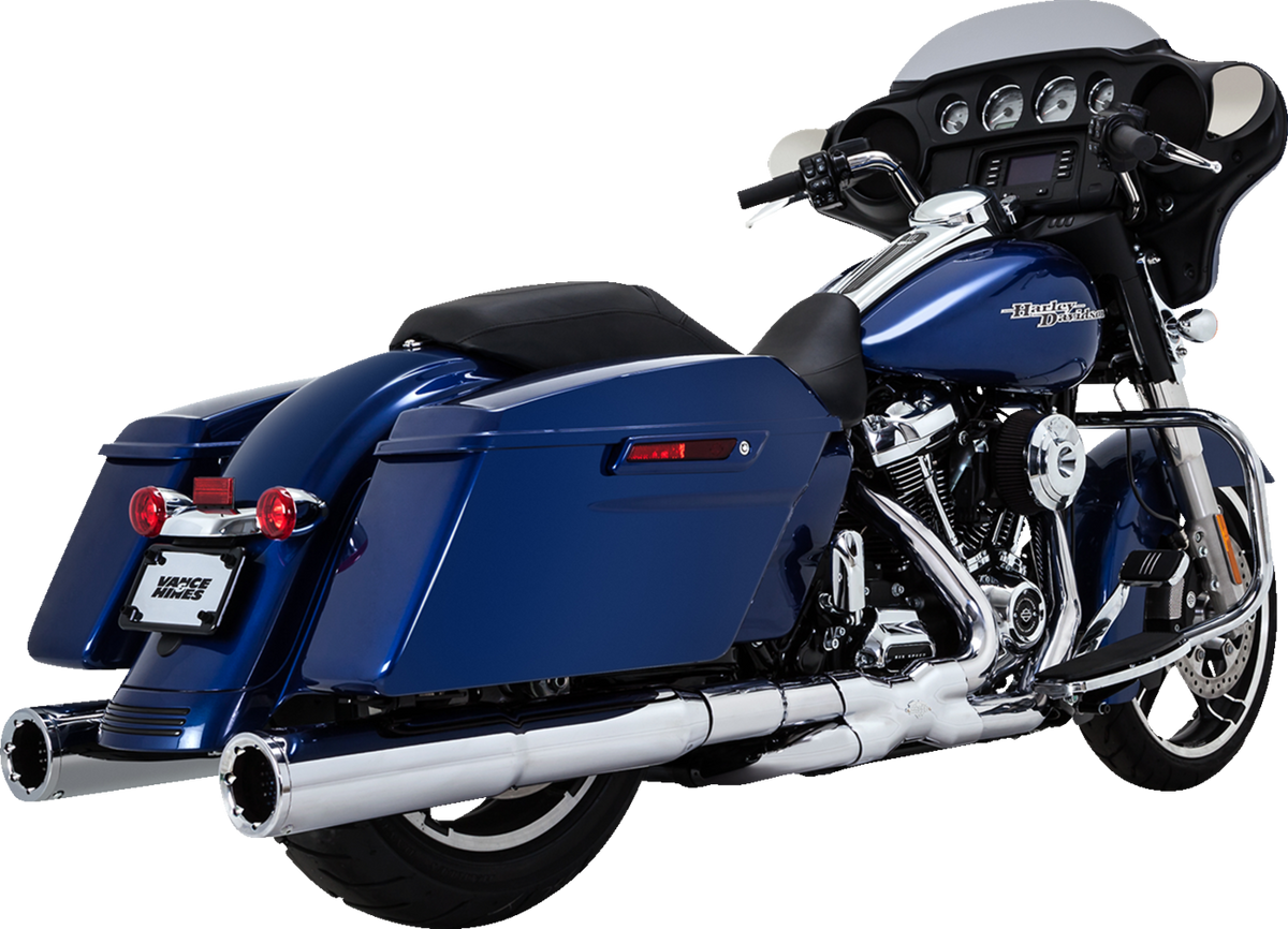Vance & Hines Power Duals Head Pipe - Chrome
