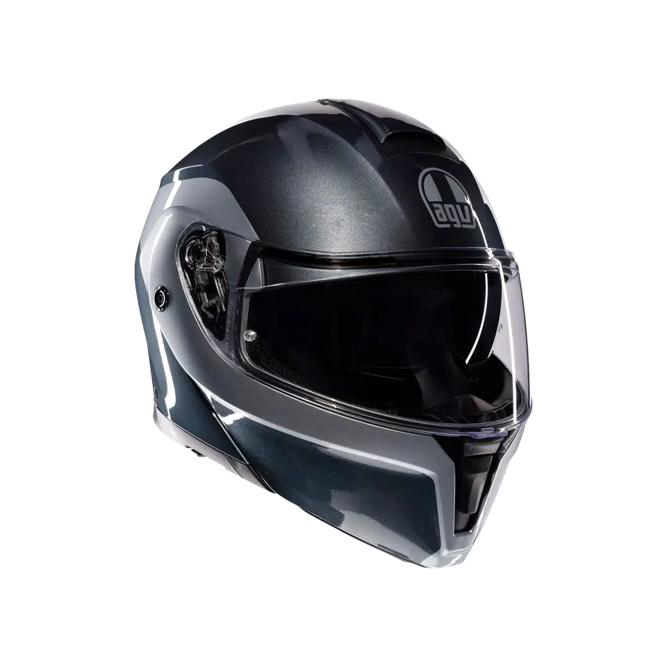 AGV Streetmodular Helmet - Levico Gray/Silver - image 1