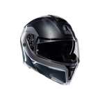 AGV Streetmodular Helmet - Levico Gray/Silver - image 1