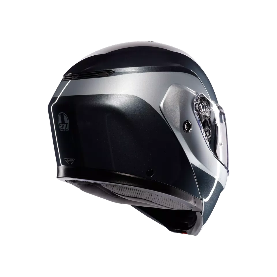 AGV Streetmodular Helmet - Levico Gray/Silver - image 6
