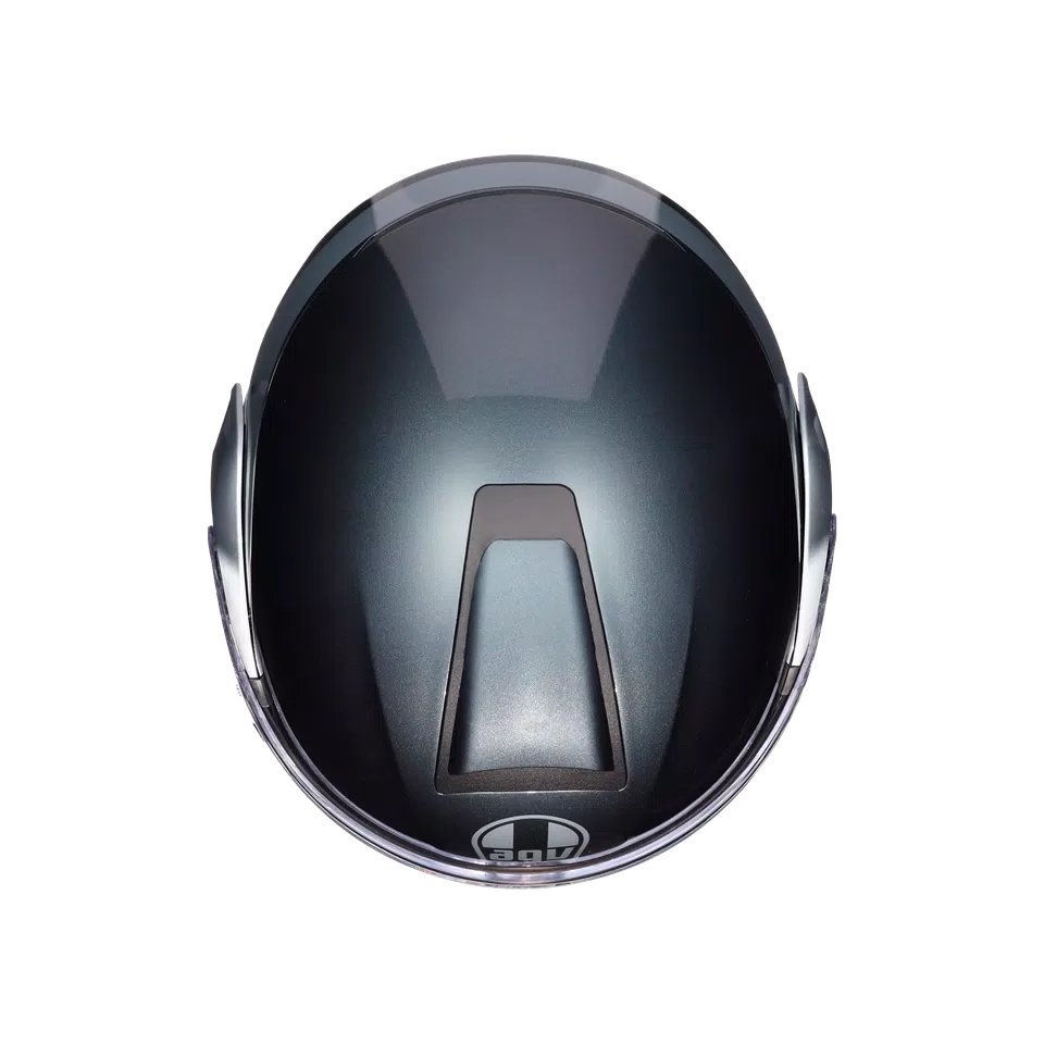 AGV Streetmodular Helmet - Levico Gray/Silver - image 7