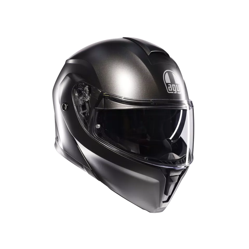 AGV Streetmodular Helmet - Mono Matte Asfalto Gray - image 1