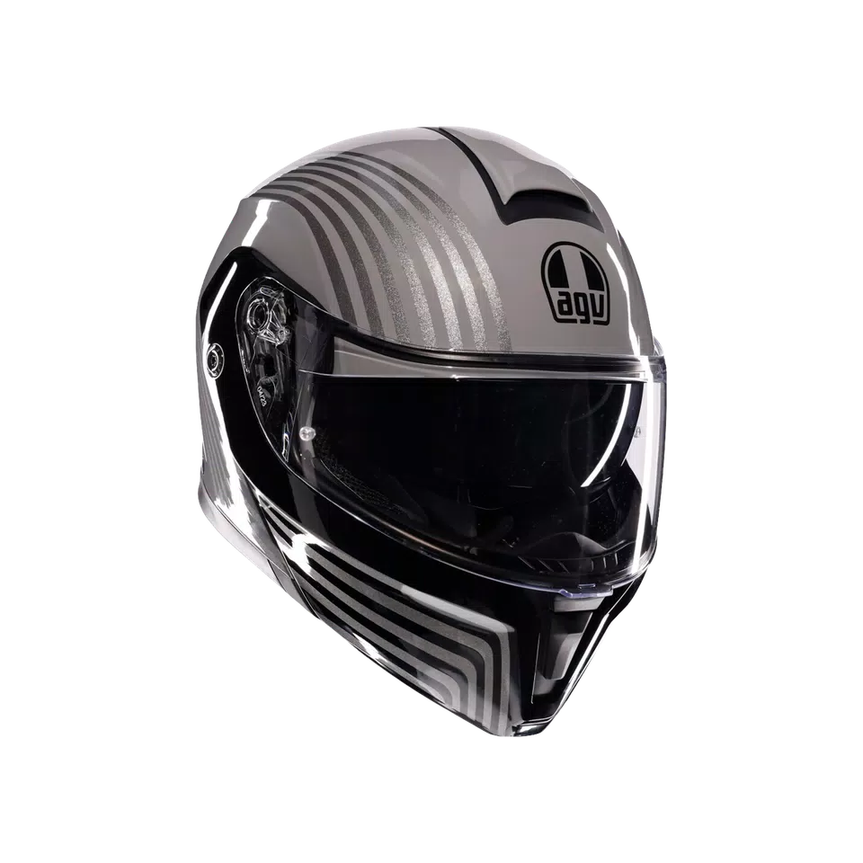 AGV Streetmodular Helmet - Iseo Gray/Black - image 1