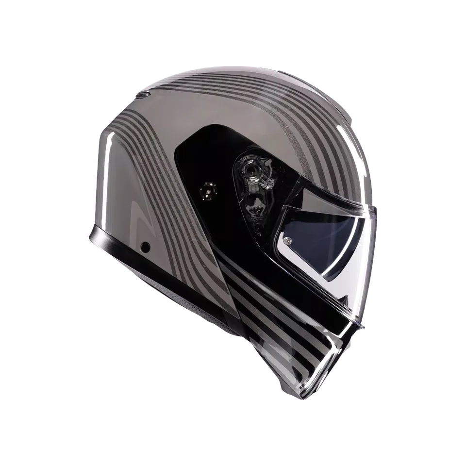 AGV Streetmodular Helmet - Iseo Gray/Black - image 3