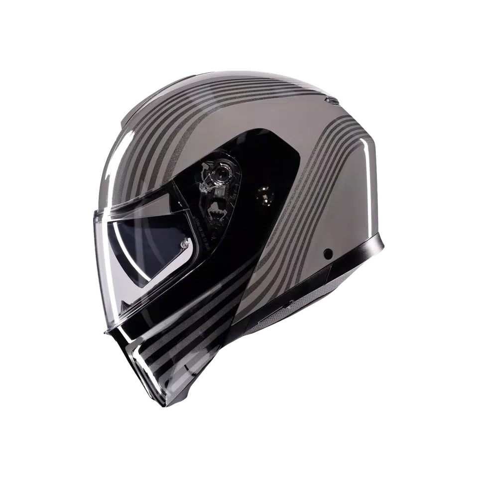 AGV Streetmodular Helmet - Iseo Gray/Black - image 4