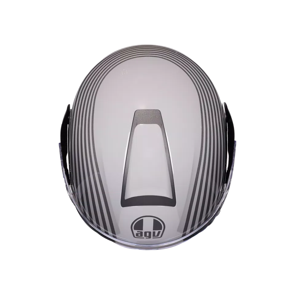 AGV Streetmodular Helmet - Iseo Gray/Black - image 7