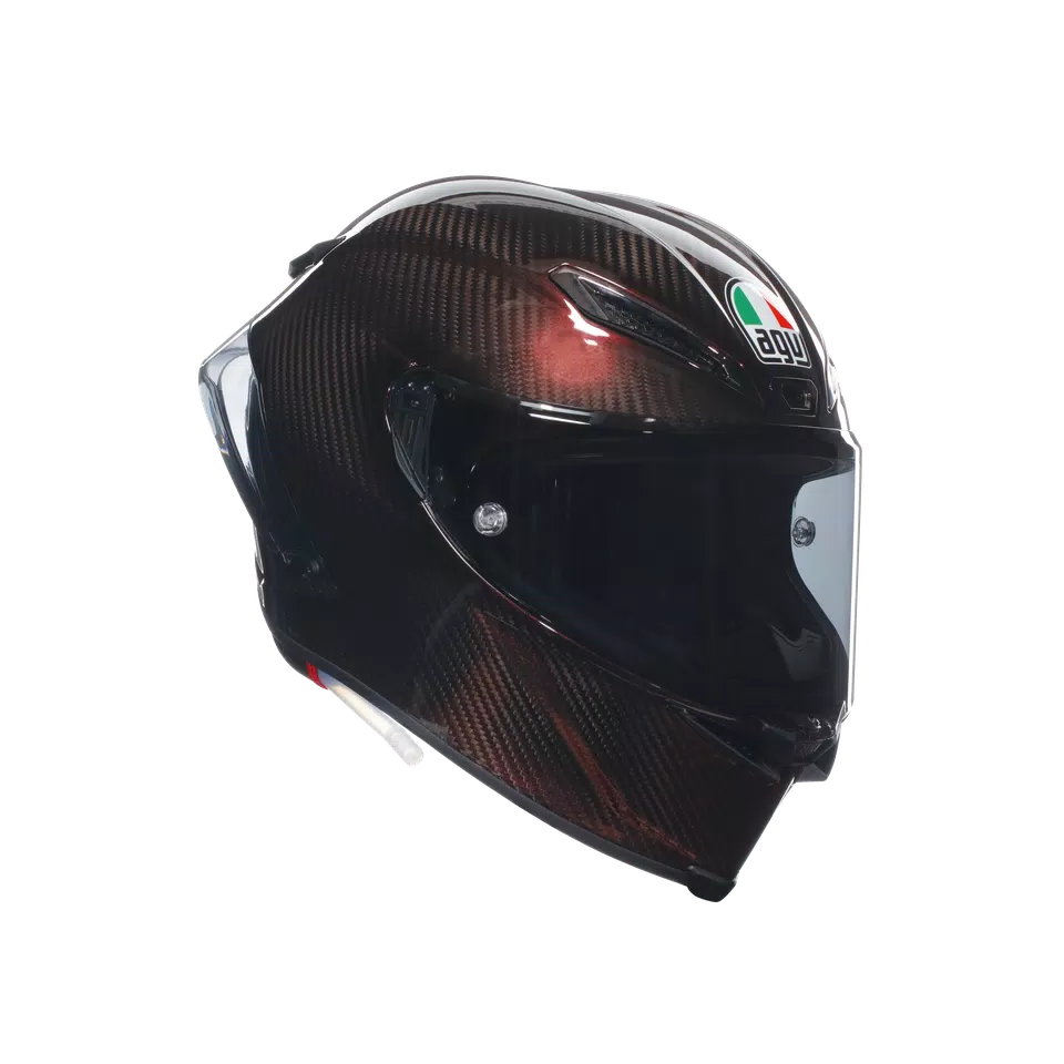 AGV Pista GP RR Helmet - Mono Red Carbon - image 1