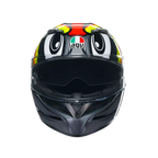 AGV K3 Helmet - Birdy 2.0 Gray/Yellow/Red - image 2