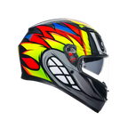 AGV K3 Helmet - Birdy 2.0 Gray/Yellow/Red - image 3