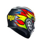AGV K3 Helmet - Birdy 2.0 Gray/Yellow/Red - image 6