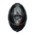 AGV K7 Helmet - Damascus Black/Silver - image 7