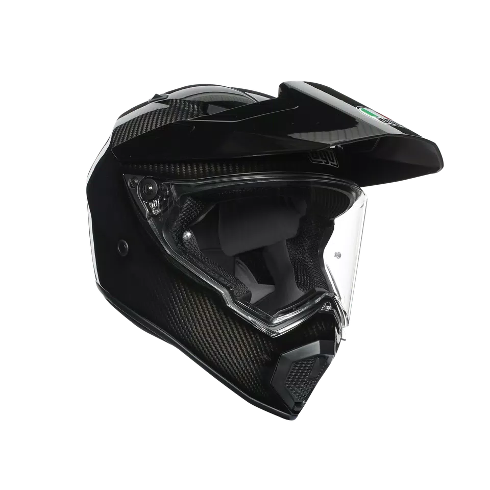 AGV AX9 Helmet - Mono Glossy Carbon - image 1