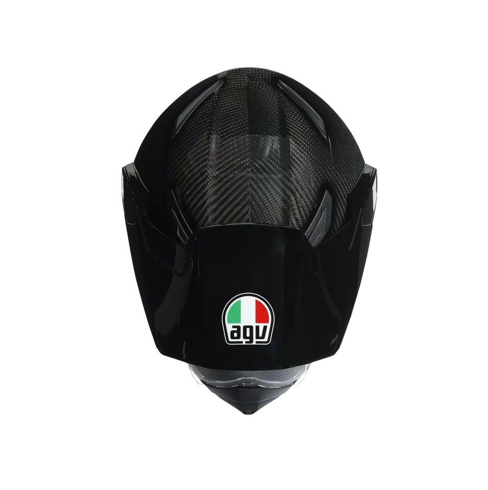 AGV AX9 Helmet - Mono Glossy Carbon - image 8