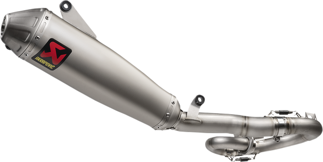 AKRAPOVIC Evolution Exhaust - Titanium – Yamaha YZ250F/YZ250FX/WR250F 2019-2023