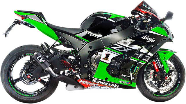 LeoVince LV-10 Muffler 15200CU - Kawasaki Ninja ZX-10R 2016-2024; Kawasaki Ninja ZX-10RR 2017-2024